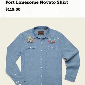 Howler Brothers Fort Lonesome Novato Shirt NWT sz XL